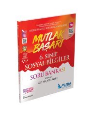 6. Sınıf Sosyal Bilgiler Mutlak Başarı Soru Bankası Muba Yayınları