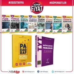 2022 Tayfa Dev Konu Seti ve Karekök Rutin Olmayan Problemler ile AKM Paragraf Soru Bankası Seti