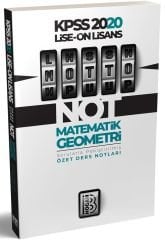2020 Lise Önlisans Matematik Geometri MOTTO Ders Notları Benim Hocam