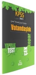 2021 KPSS Vatandaşlık Yaprak Test Yeni Trend Yayınları