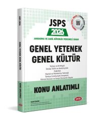2026 JSPS Genel Yetenek Genel Kültür Hazırlık Kitabı Data Yayınları