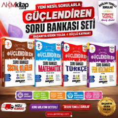 Ankara Yayıncılık 7. Sınıf Güçlendiren Soru Bankası Seti 4 Kitap