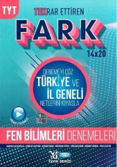 TYT Fen Bilimleri Fark 14 x 20 Tekrar Ettiren Denemeleri Yayın Denizi