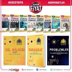 2022 Tayfa Dev Konu Seti ve Çöz Kazan Paragraf Problem Dil Bilgisi Seti