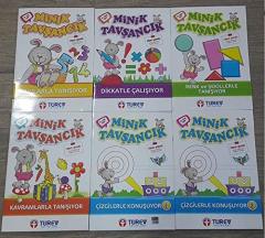 Minik Tavşancık Kavram Seti 3 Yaş Türev Yayınları