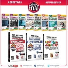 2022 Tayfa Dev Konu Seti ve Benim Hocam Taktiklerle Paragraf Problem Dil Bilgisi Seti