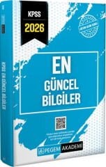 2026 KPSS En Güncel Bilgiler Pegem Yayınları