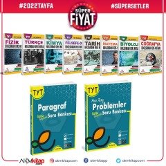 2022 Tayfa Dev Konu Seti ve Endemik Yayınları Paragraf Problemler Soru Bankası Seti