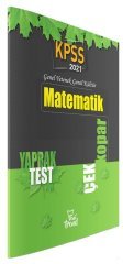 2021 KPSS Matematik Yaprak Test Yeni Trend Yayınları