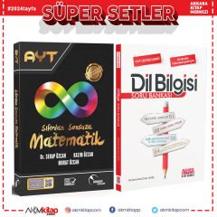 Doktrin AYT Sıfırdan Sonsuza Matematik ve AKM Dil Bilgisi Soru Bankası Seti 2 Kitap