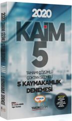 2020 Kaim 5  Kaymakamlık Denemesi Yediiklim Yayınları