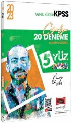 2023 KPSS Coğrafya 5Yüz 20 Deneme Yargı Yayınları