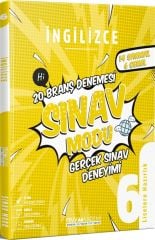 6. Sınıf İngilizce Deneme Pruva Akademi