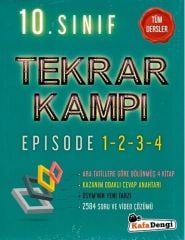 10. Sınıf Tüm Dersler Tekrar Kampı Kafa Dengi Yayınları
