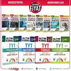 2022 Tayfa Dev Konu Seti ve Altın Karma Konu Konu Çıkmış Sorular Seti