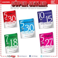 Öğreti Akademi 2023 KPSS Deneme Seti 5 Kitap