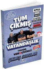 2026 Vatandaşlık Tüm Sınavlar Tamamı Video Çözümlü Çıkmış Sorular Dizgi Kitap