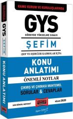 Yargı Yayınları GYS Kamu Kurum ve Kuruluşlarında ŞEFİM Konu Anlatımı