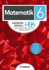 6.Sınıf Matematik Kazanım Odaklı HBA Tudem Yayınları