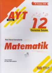 Nitelik Yayınları AYT Matematik Özel 12 Deneme Sınavı