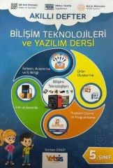 5. Sınıf Bilişim Teknolojileri ve Yazılım Dersi Akıllı Defter Yetsis Yayınları