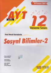 Nitelik Yayınları AYT Sosyal Bilimler 2  Özel 12 Deneme Sınavı