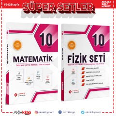 Sonuç Yayınları 10. Sınıf Matematik ve Fizik Modüler Seti 2 Kitap