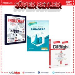 Orijinal Mikro TYT Problemler Fasikülü Antrenman Altı Üstü Paragraf ve AKM Dil Bilgisi Soru Bankası Seti 3 Kitap