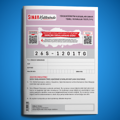 2026 TG TYT Deneme Kitabı Sınav Yayınları