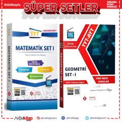 Sonuç Yayınları TYT Matematik Modüler Set 1 ve Geometri Set 1 Seti 2 Kitap