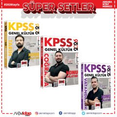 Yargı 2026 KPSS Tarih Coğrafya ve Vatandaşlık Konu Seti 3 Kitap