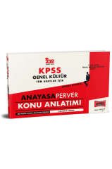 2022 KPSS Genel Kültür Tüm Adaylar İçin AnayasaPerver Konu Anlatımı Yargı Yayınları