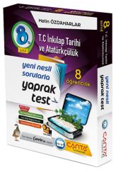 8. Sınıf İnkılap Tarihi Ve Atatürkçülük 8 Öğrencilik Kutu Yaprak Test Çanta Yayınları