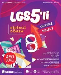 8. Sınıf LGS 1. Dönem 5 li Deneme Branş Akademi