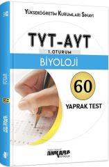 TYT AYT Biyoloji 60 Yaprak Test Ankara Yayıncılık