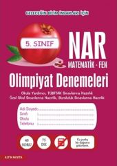 5. Sınıf Matematik Fen Olimpiyat Denemeleri Altın Nokta Yayınları