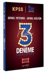 2022 KPSS GY GK Tamamı Çözümlü Muhteşem 3 Deneme Yargı Yayınları
