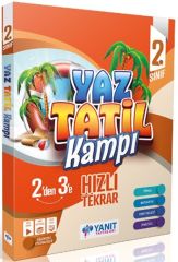 2. Sınıf Yaz Tatil Kitabı Kampı Yanıt Yayınları