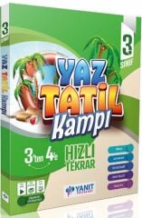 3. Sınıf Yaz Tatil Kitabı Kampı Yanıt Yayınları