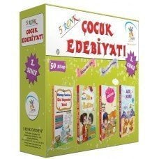 1.Sınıf Çocuk Edebiyatı (50 Kitap) 5Renk Yayınevi