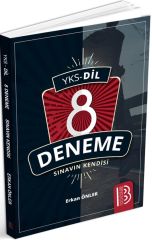 YKSDİL 8 Deneme Sınavı Efa Serisi Benim Hocam Yayınları
