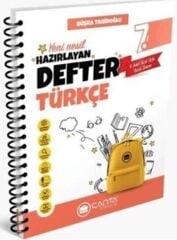 7. Sınıf Türkçe Okula Yardımcı Hazırlayan Defter Çanta Yayınları