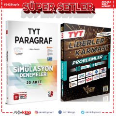 3D TYT Paragraf ve Liderler Karması Problemler Deneme Seti 2 Kitap