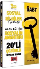 2022 ÖABT Sosyal Bilgiler Öğretmenliği Sosyalin Anahtarı Çözümlü 20 li Deneme Yargı Yayınları