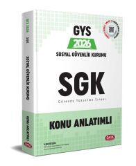 2026 GYS SGK Konu Anlatımlı Hazırlık Kitabı Data Yayınları