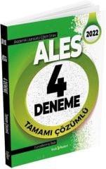 ALES Tamamı Çözümlü 4 Deneme Tercih Akademi