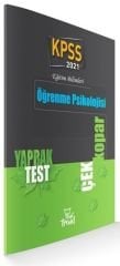 2021 KPSS Eğitim Bilimleri Öğrenme Psikolojisi Yaprak Test Yeni Trend Yayınları