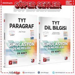 3D Yayınları TYT Paragraf ve Dil Bilgisi Deneme Seti 2 Kitap
