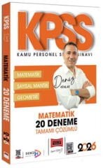 2026 KPSS Matematik Tamamı Çözümlü 20 Deneme Yargı Yayınları
