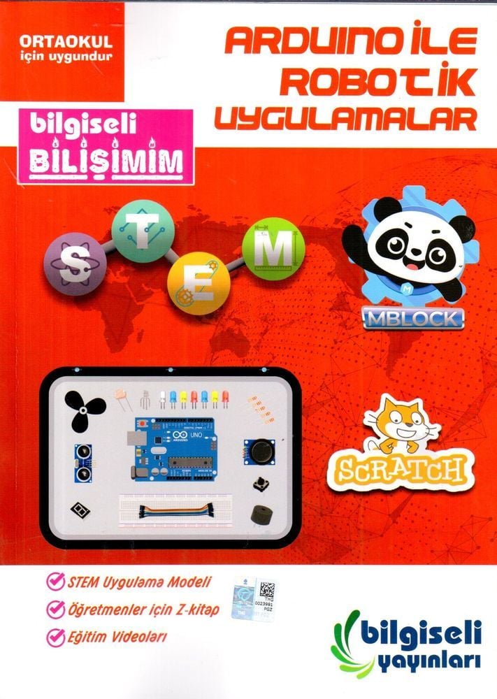 Ortaokul İçin Arduıno ile Robotik Uygulamalar Bilgiseli Yayınları